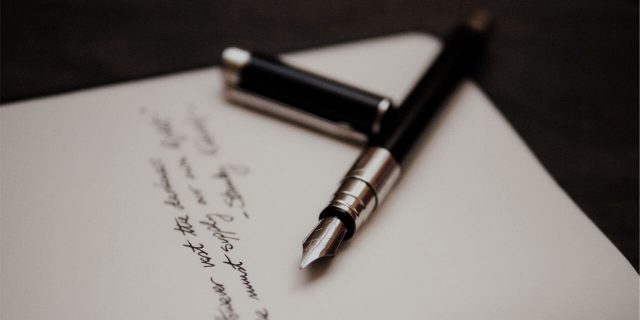 Writing with a Pen